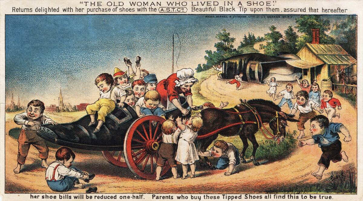 Victorian Shoe Rhyme