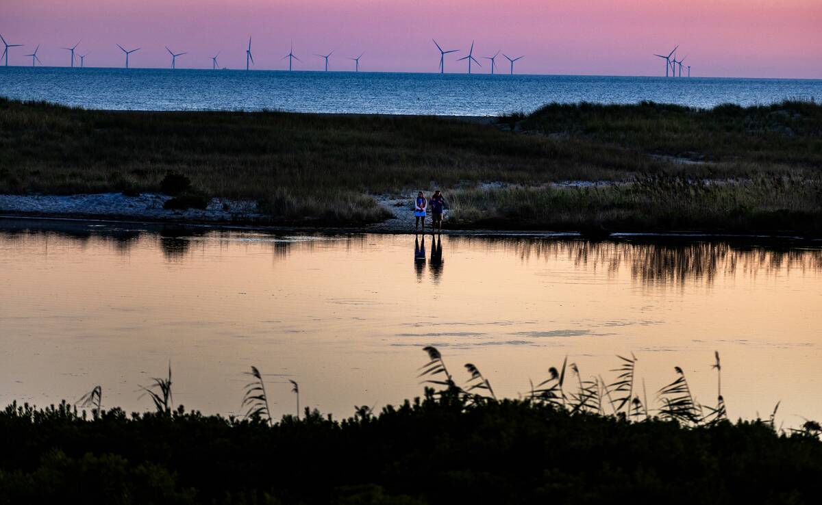 When the sun sets off Nantucket, some residents start seeing red