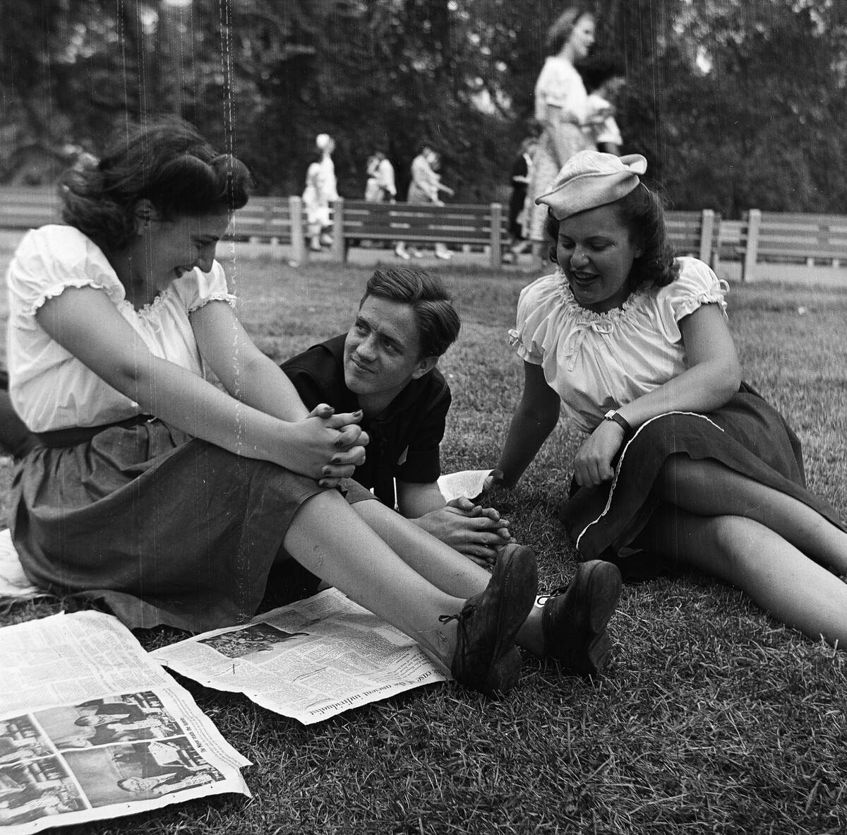 At The 'Seventeen Summer Barn Dance'