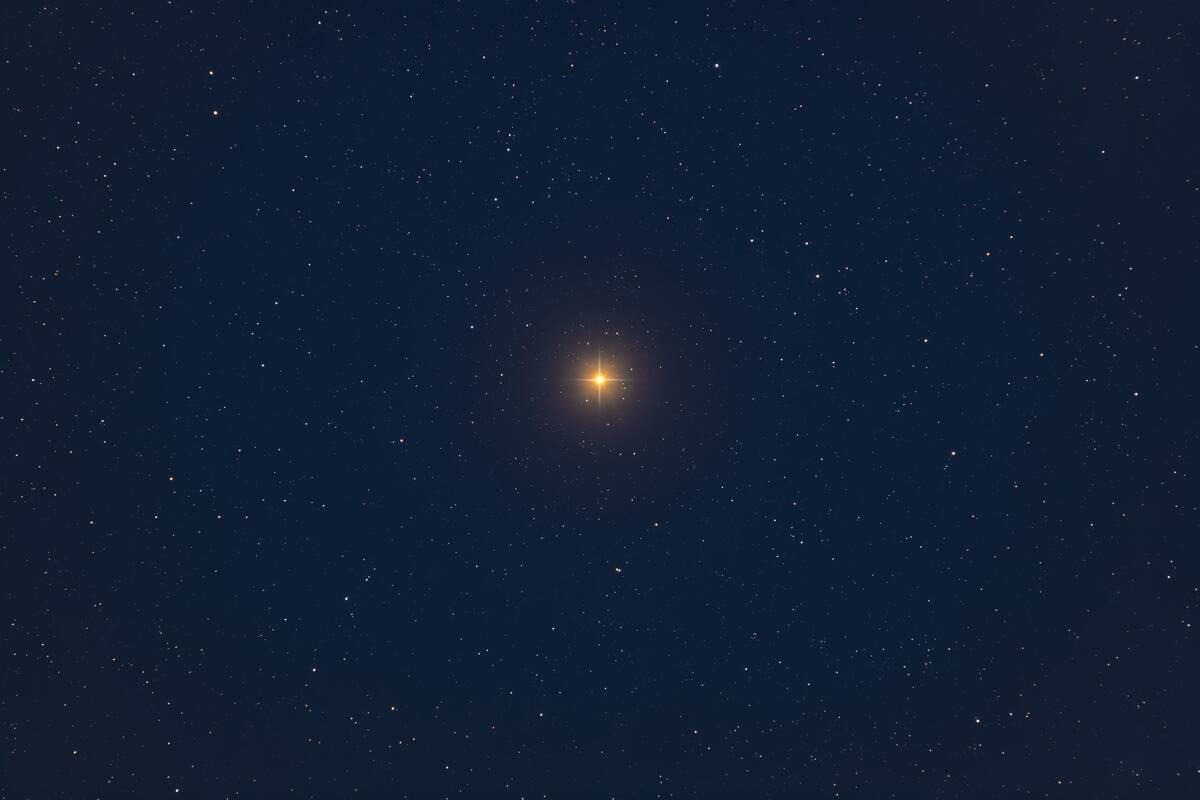 Betelgeuse, a Red Supergiant Star in Orion