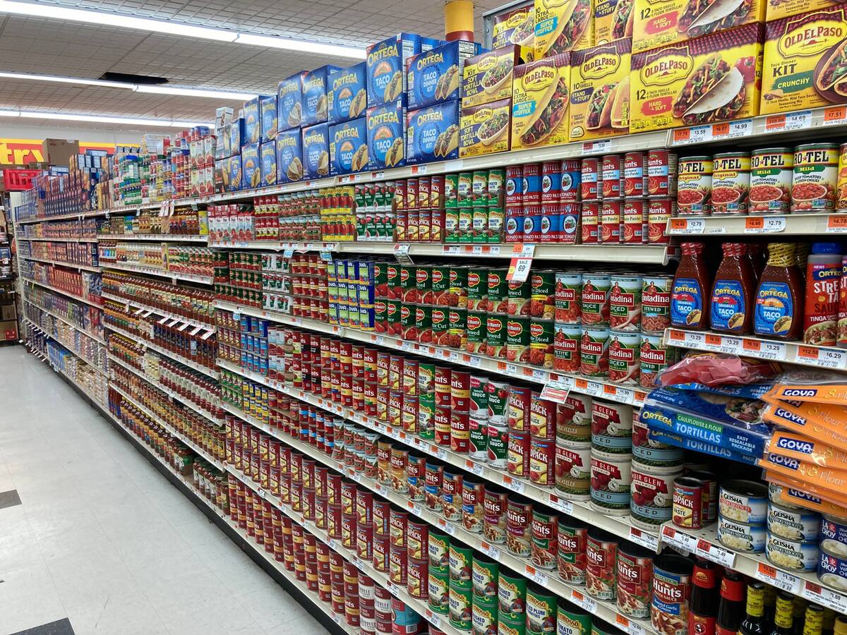 Bill Tompkins Supermarket aisle Archive