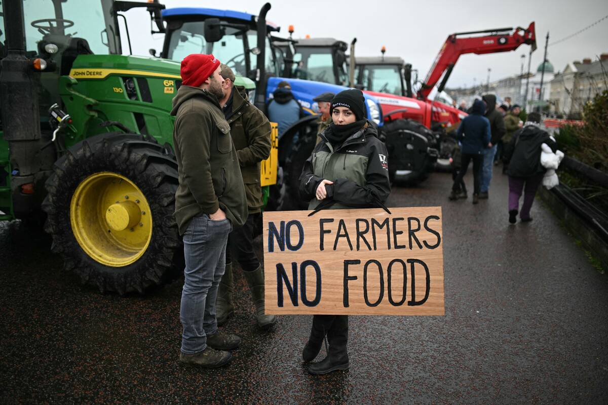 BRITAIN-POLITICS-FARMS-DEMONSTRATION