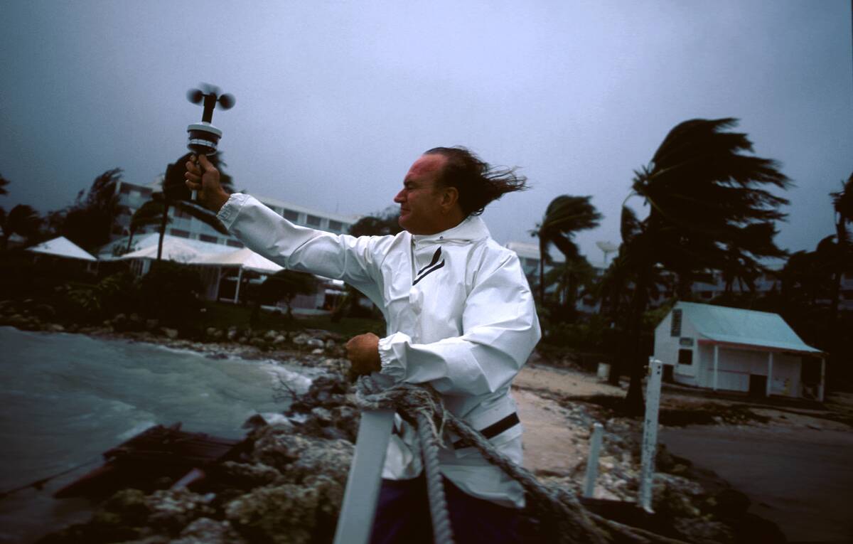 CYCLONE 'LUIS' IN GUADELOUPE