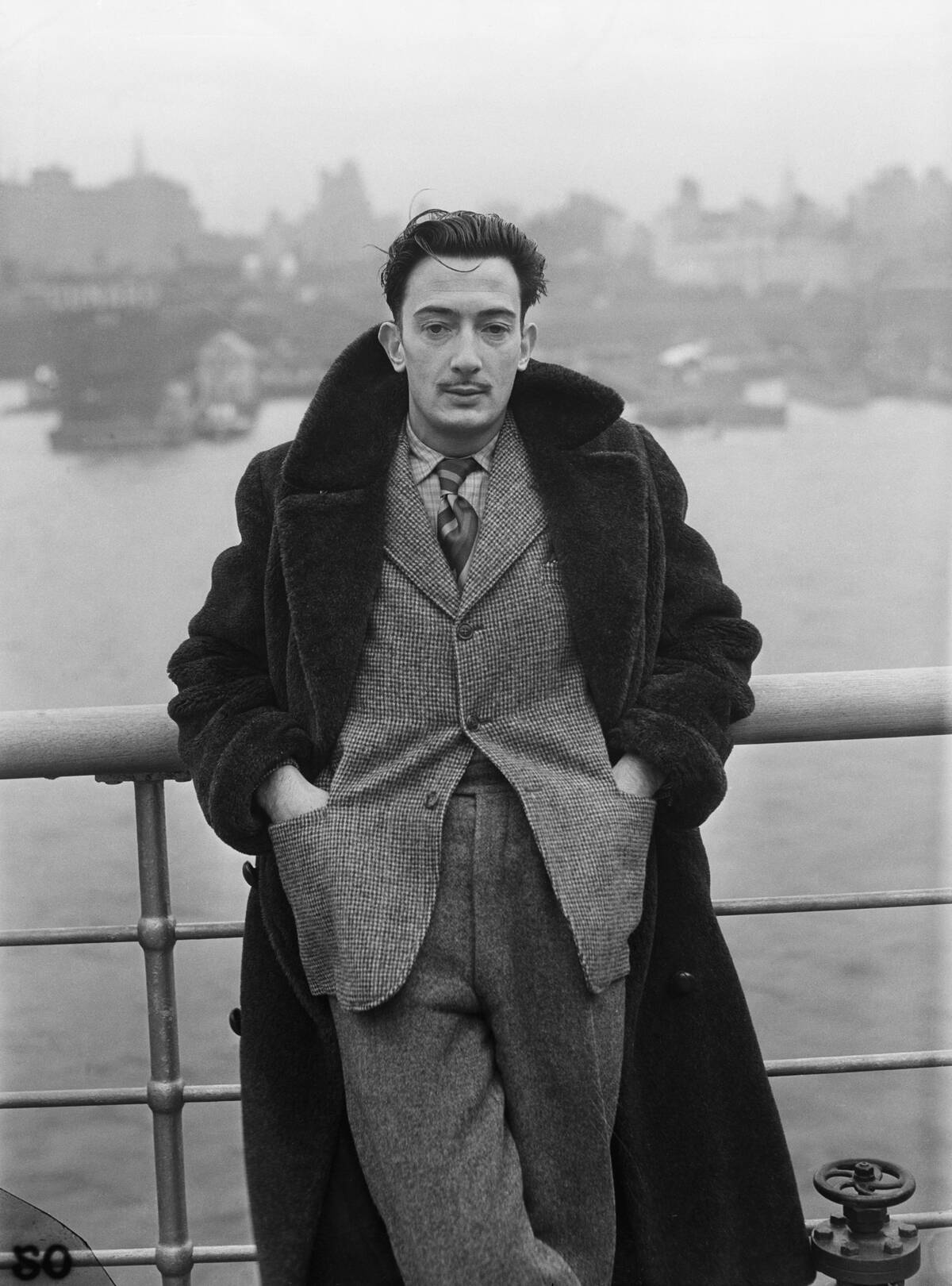 Dali Arriving in New York