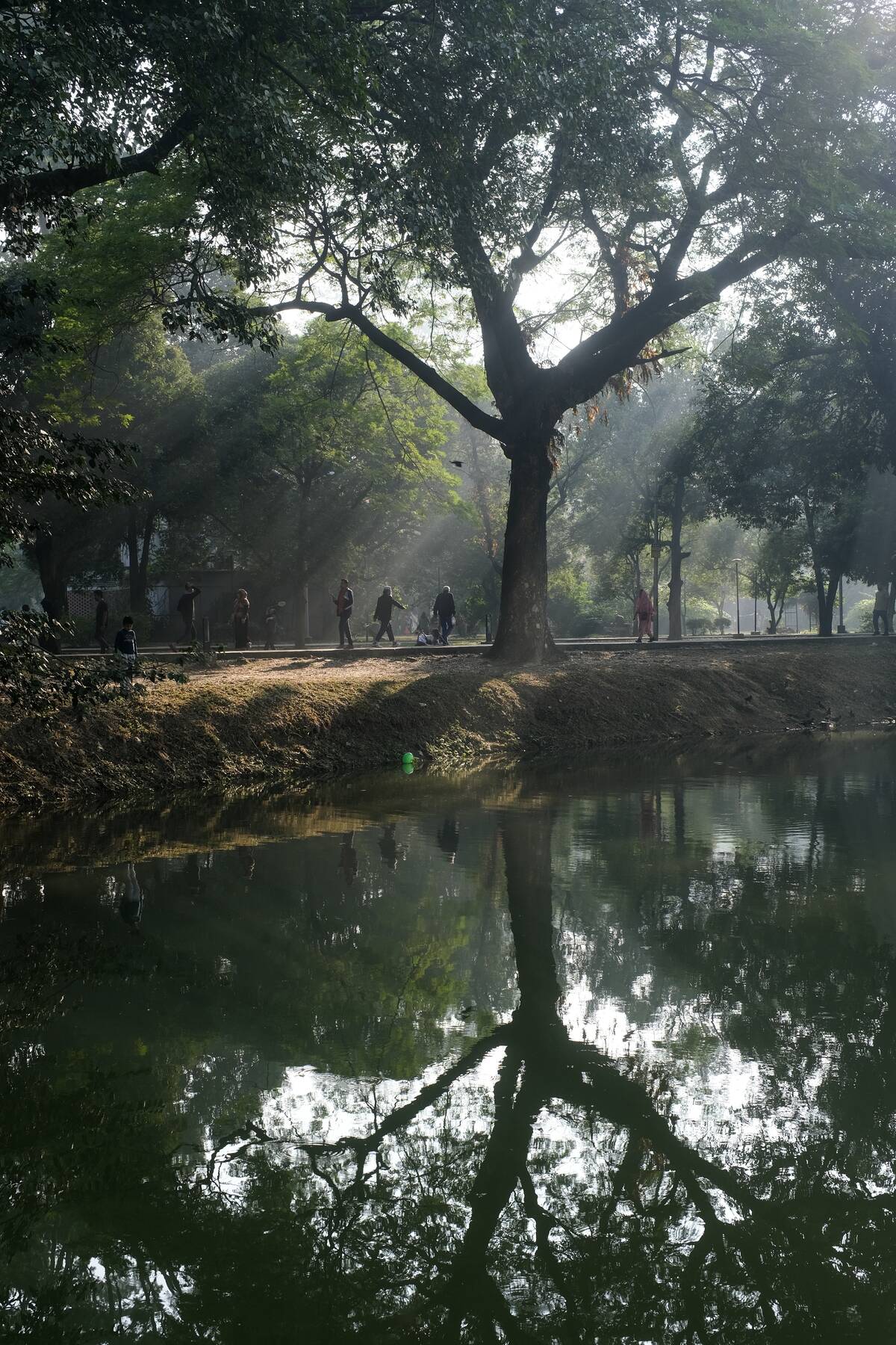 Early Morning At Ramna Park In Dhaka