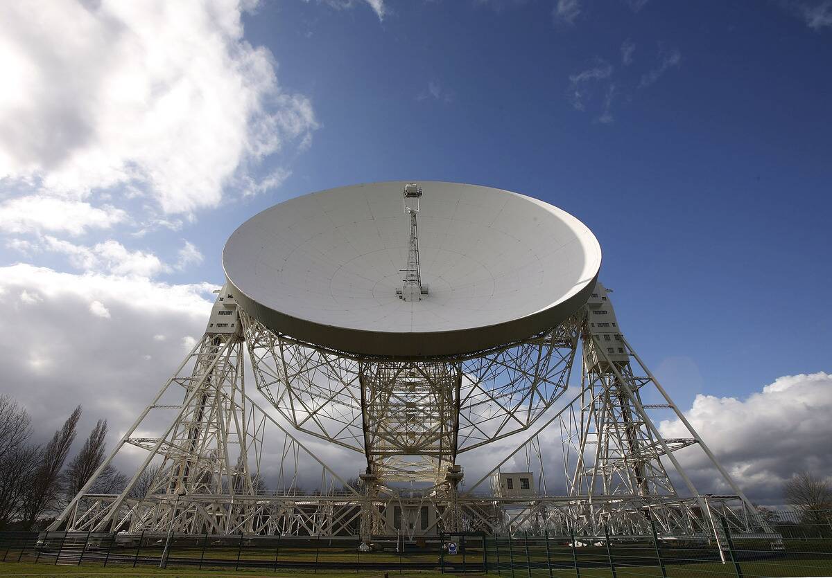 George Osborne Visits Jodrell Bank Which Faces Potential Closure