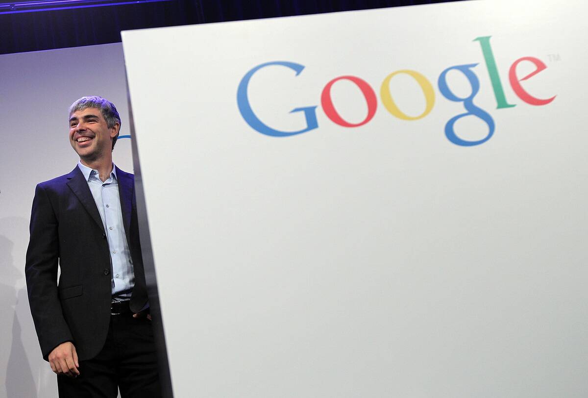 Google's Larry Page Holds Media Event In New York City