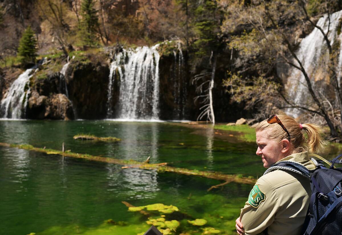 Hanging Lake Trail ground-breaking
