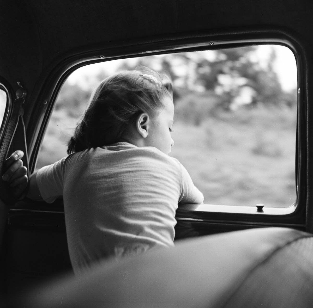 Looking Out The Car Window