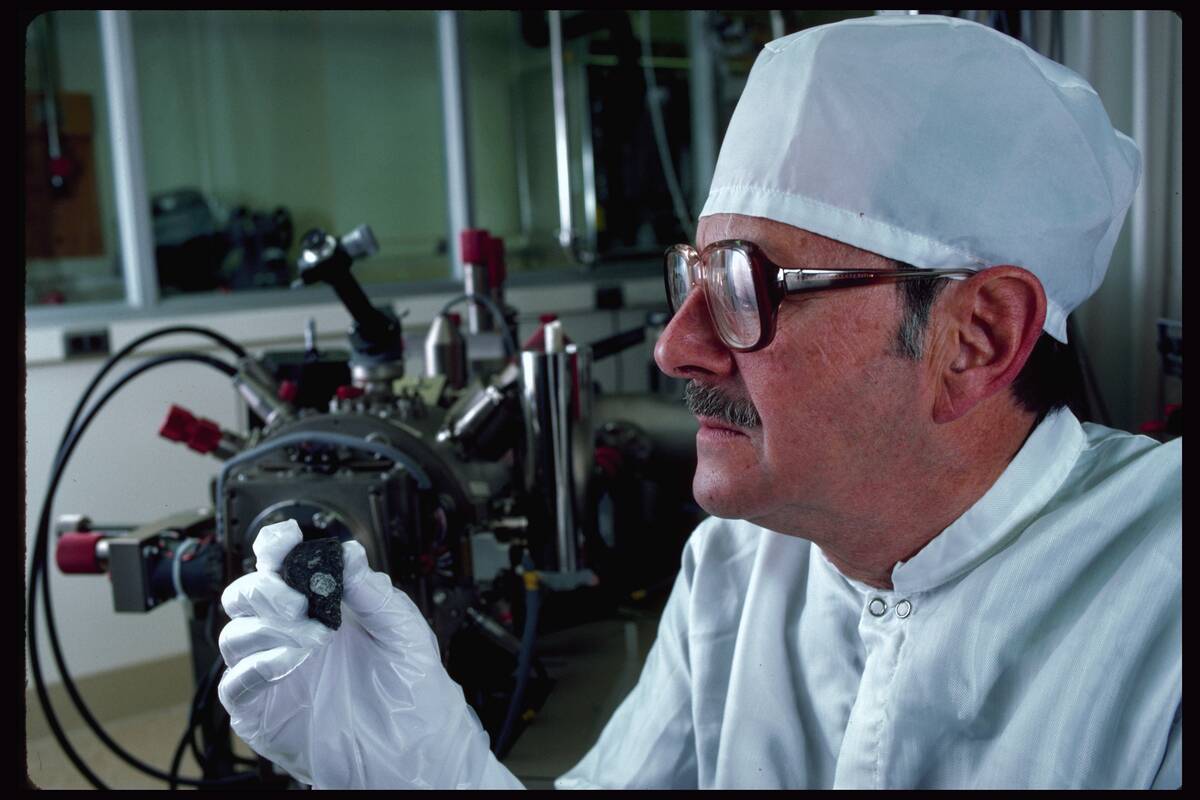 Meteorite in a Clean Room