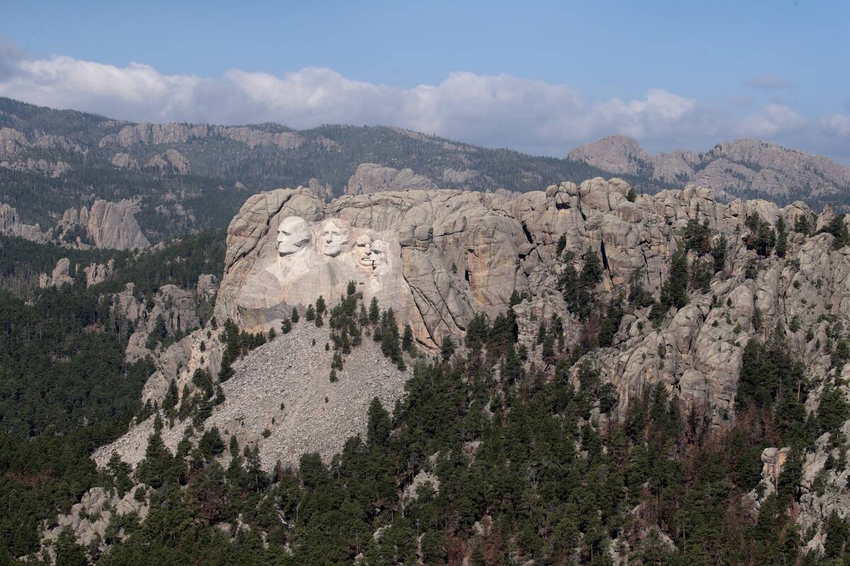 Mount Rushmore National Memorial And Keystone, South Dakota Prepare To Host President Trump