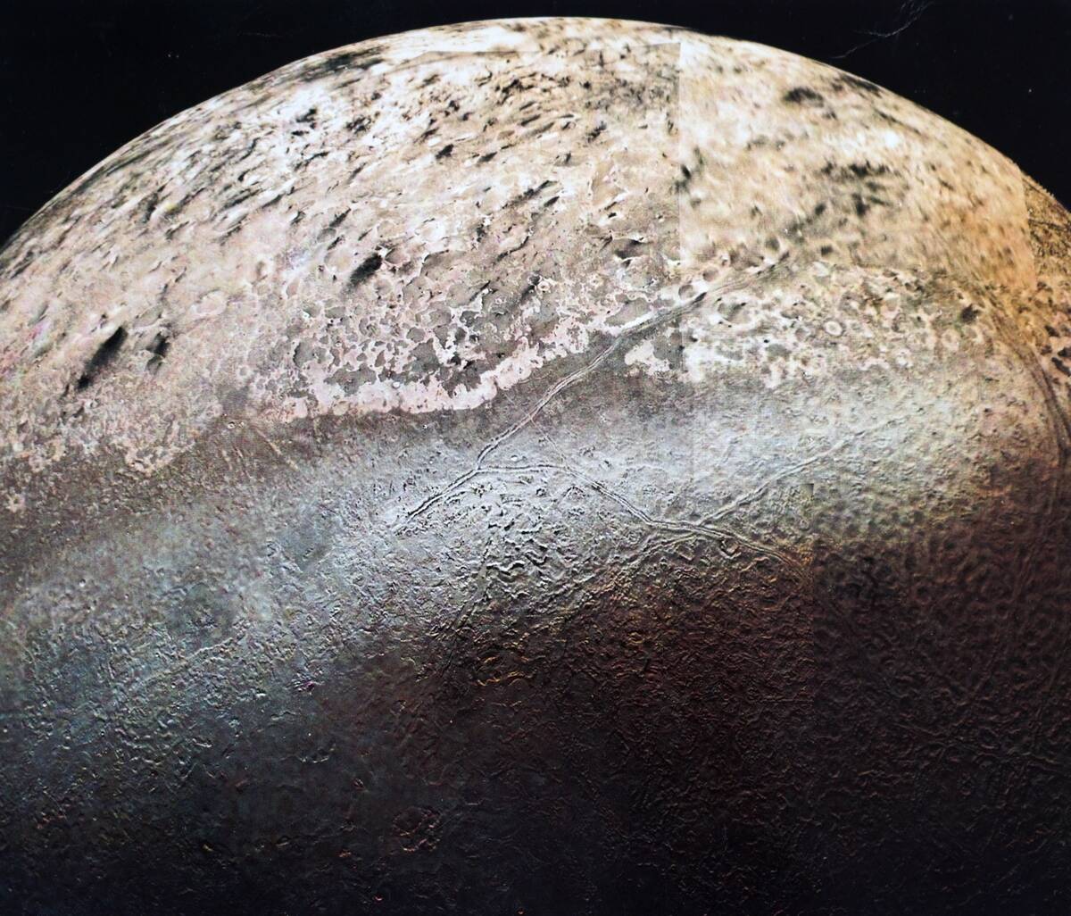 Neptune's largest moon, Triton.