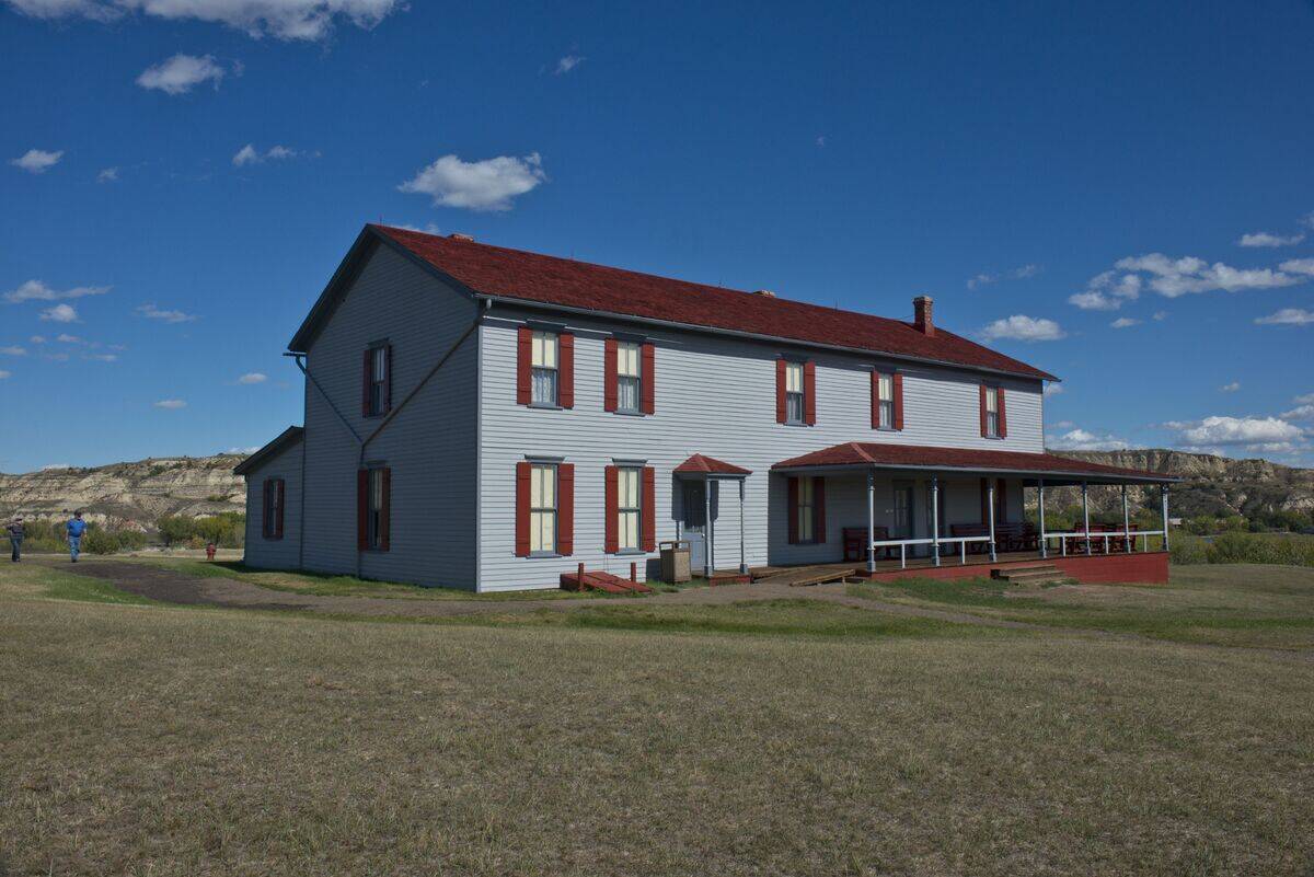 North Dakota, Medora, Chateau DeMores State Historic Site, Chateau Summer Home of DeMores family 1883-86