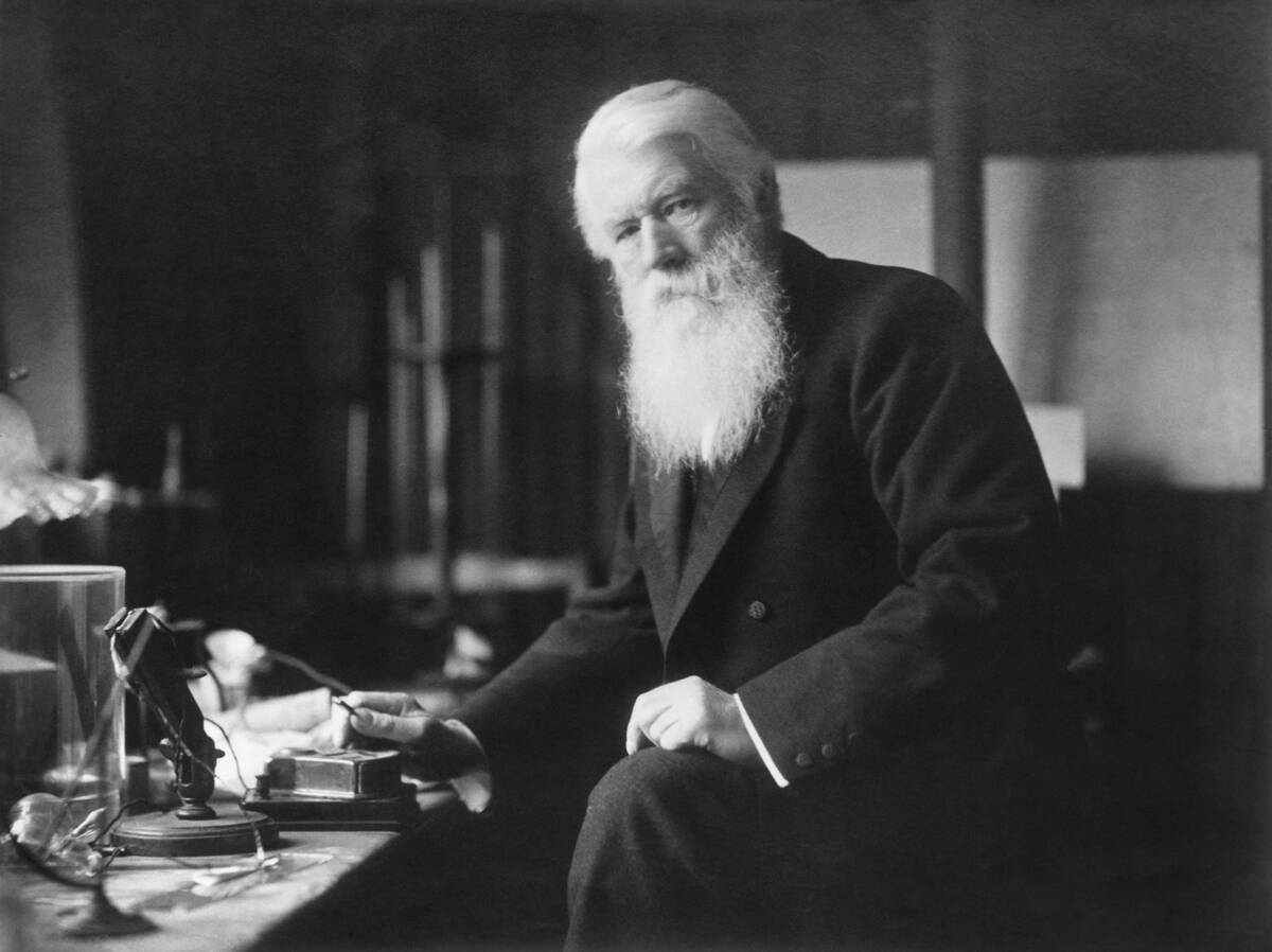 Portrait of Sir Joseph Wilson Swan Discoverer of Carbon Filament Bulb