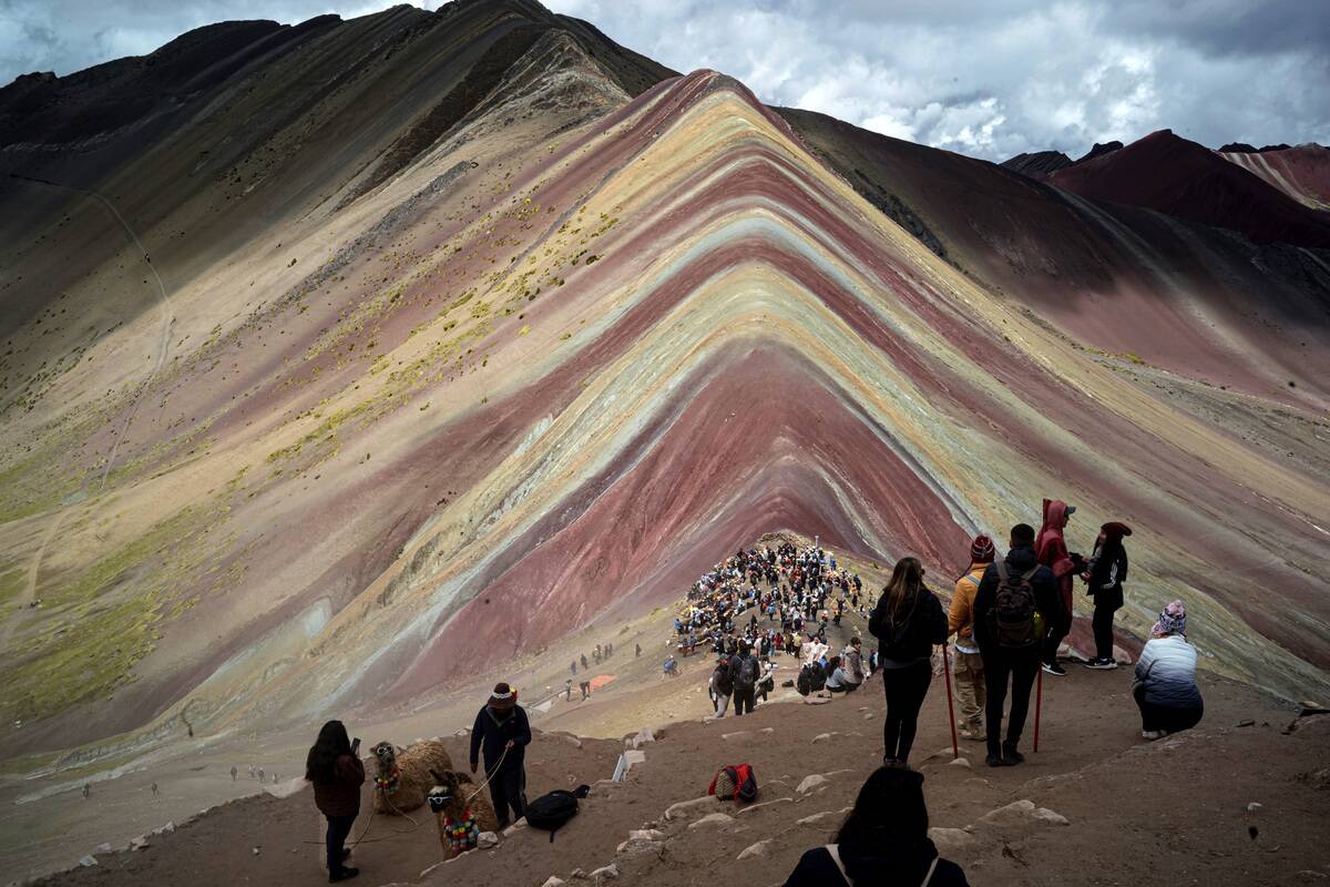 Rainbow Mountain Went Viral on Social Media. Community Conflict Was Just Out of View