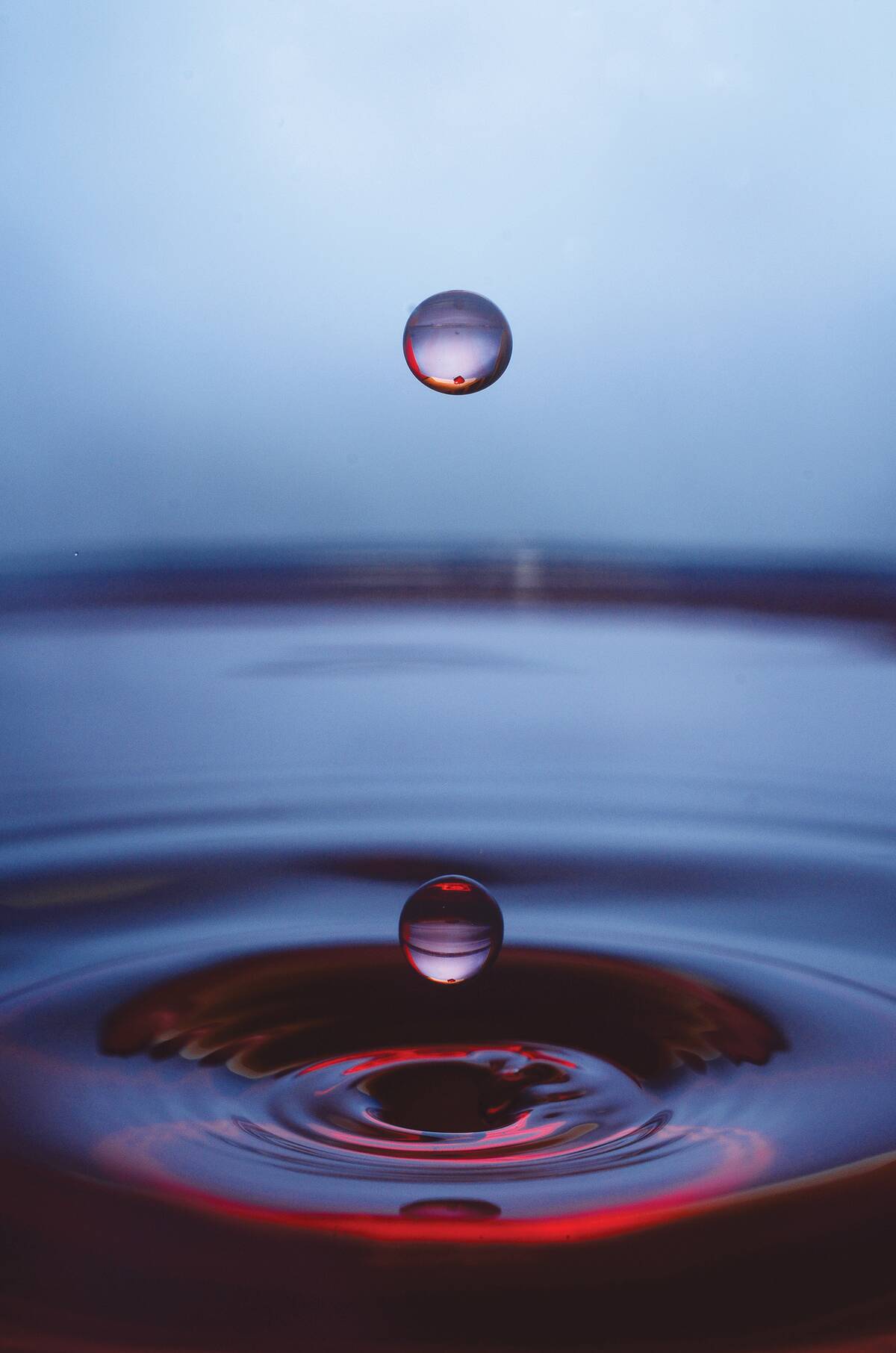Slow Motion Water Splash Shoot