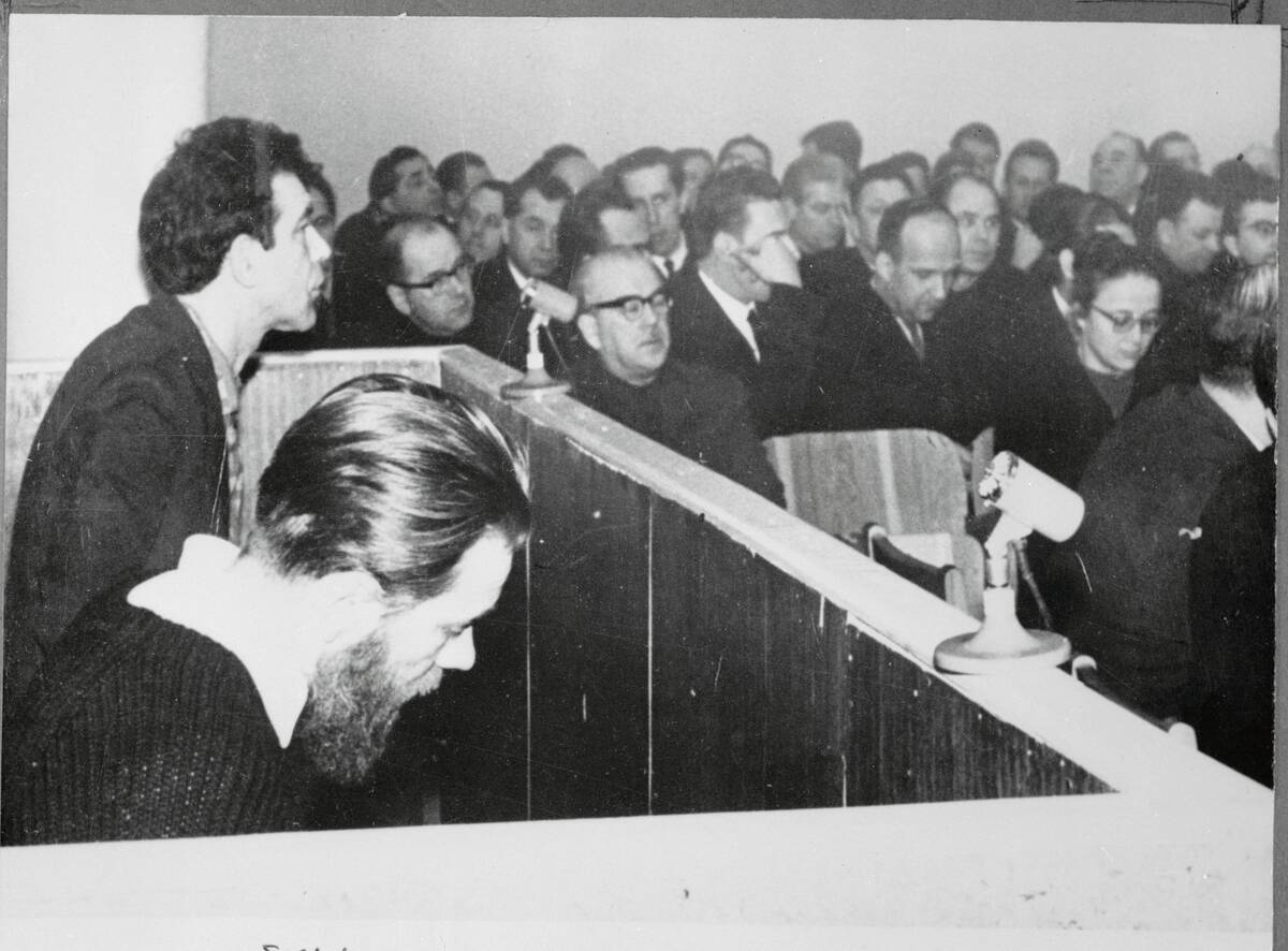 Soviet Authors At Opening Trial