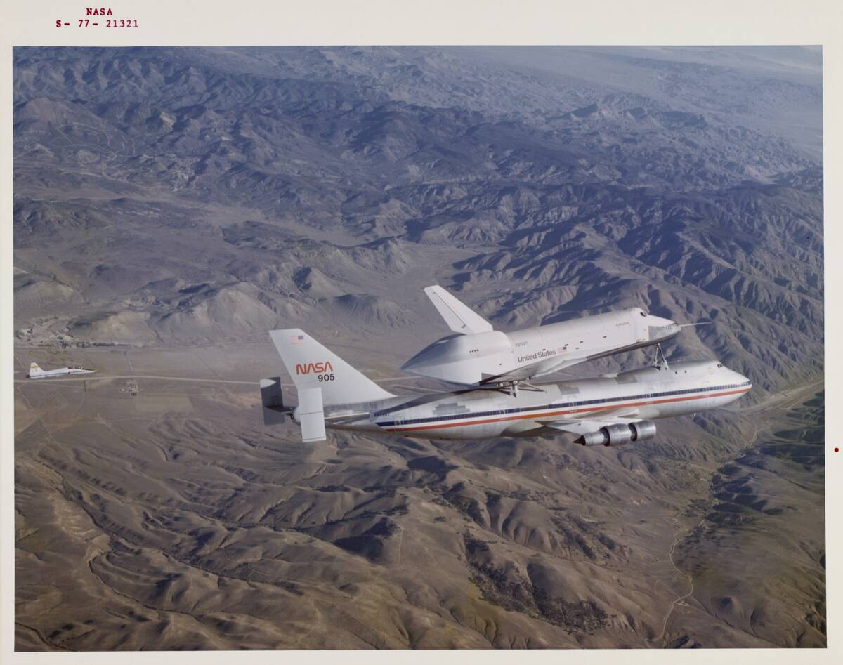 Space Shuttle Enterprise Approach & Landing Test
