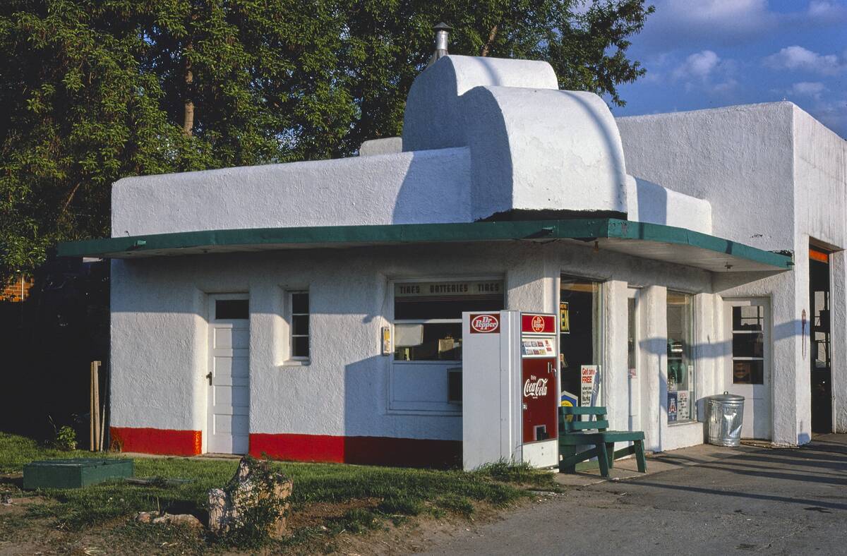 Spearfish Sinclair Station, Spearfish, South Dakota; ca. 1980