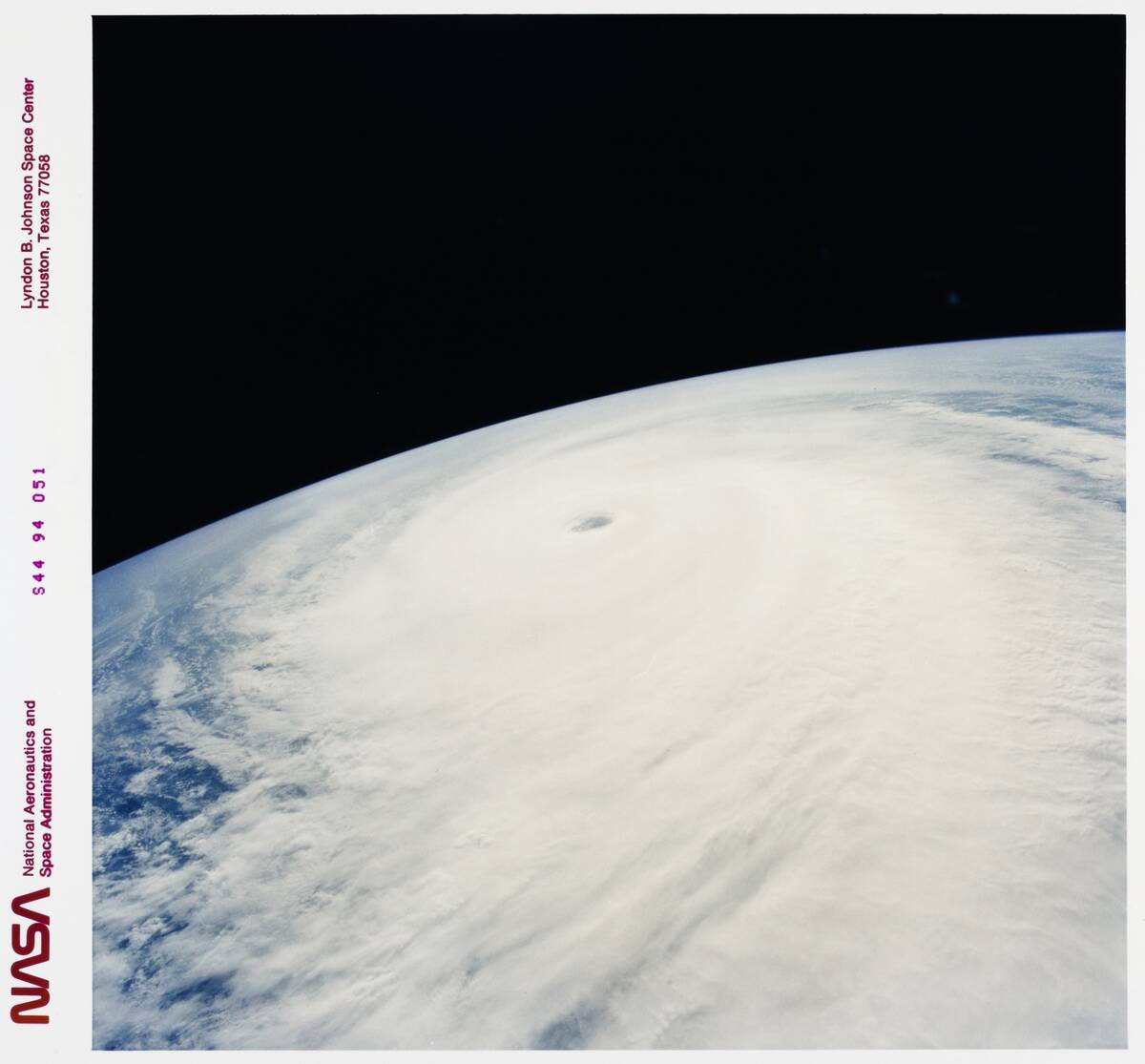 STS-44 Space Shuttle Atlantis Earth Observation