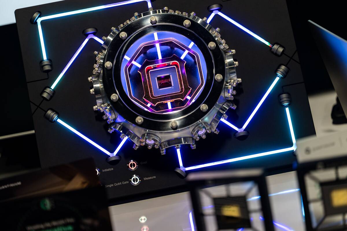 The Exhibition Floor At The Nvidia GTC Conference