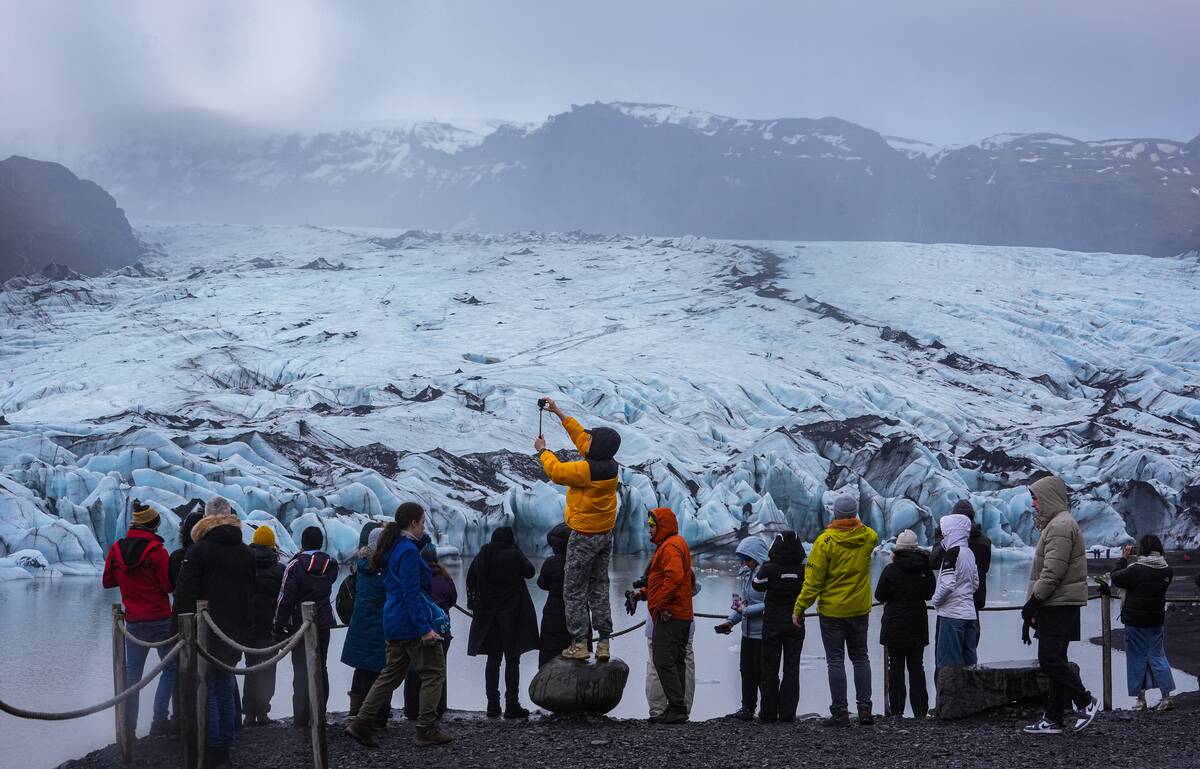The impact of climate change on Iceland's Vatnajokull Glacier