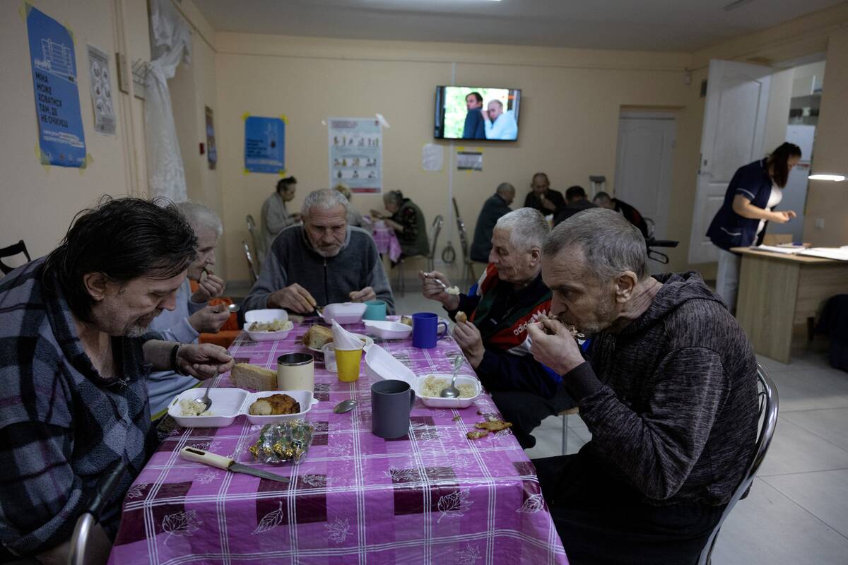 Ukraine's Elderly Refugees Take Refuge