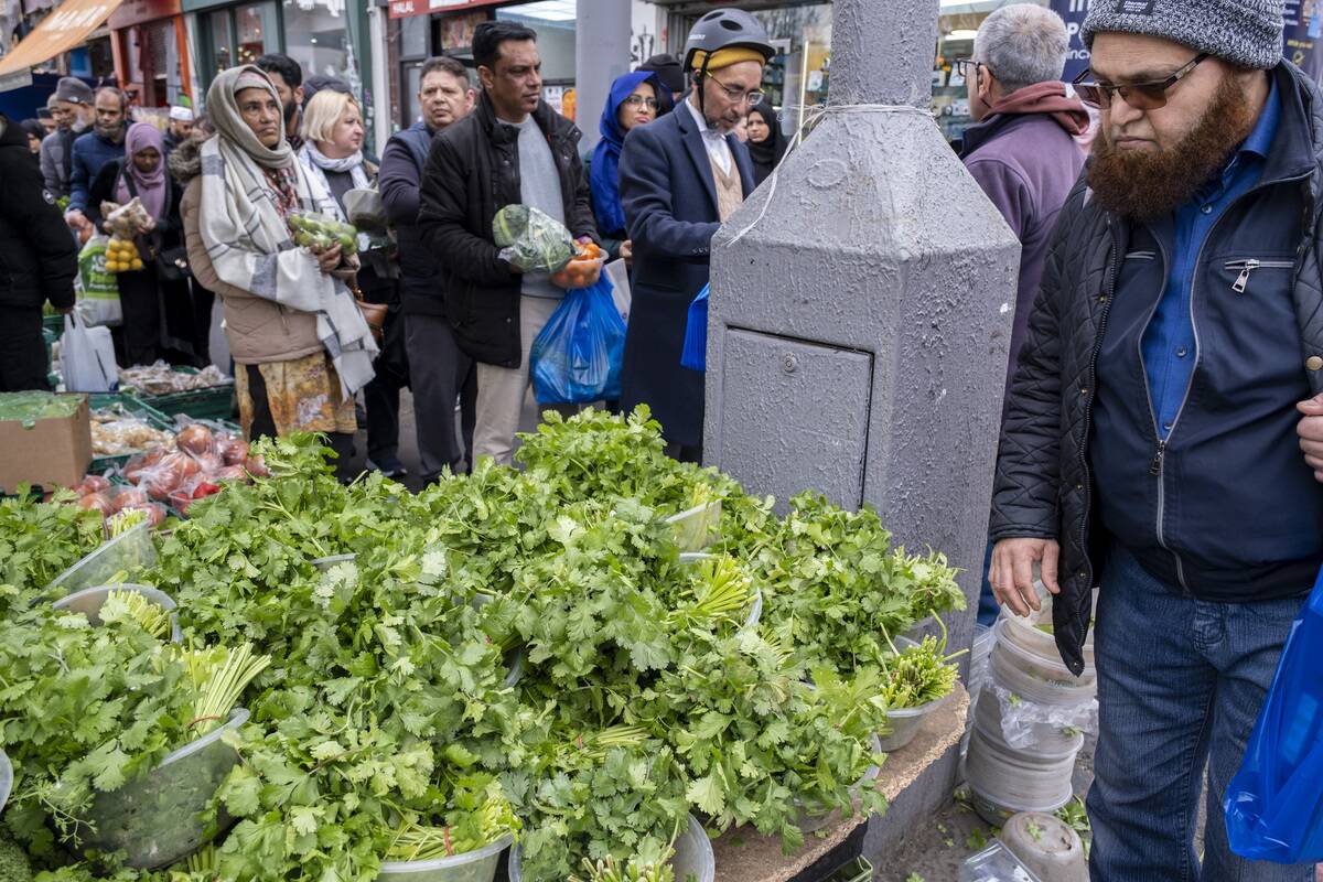 Whitechapel High Street In London