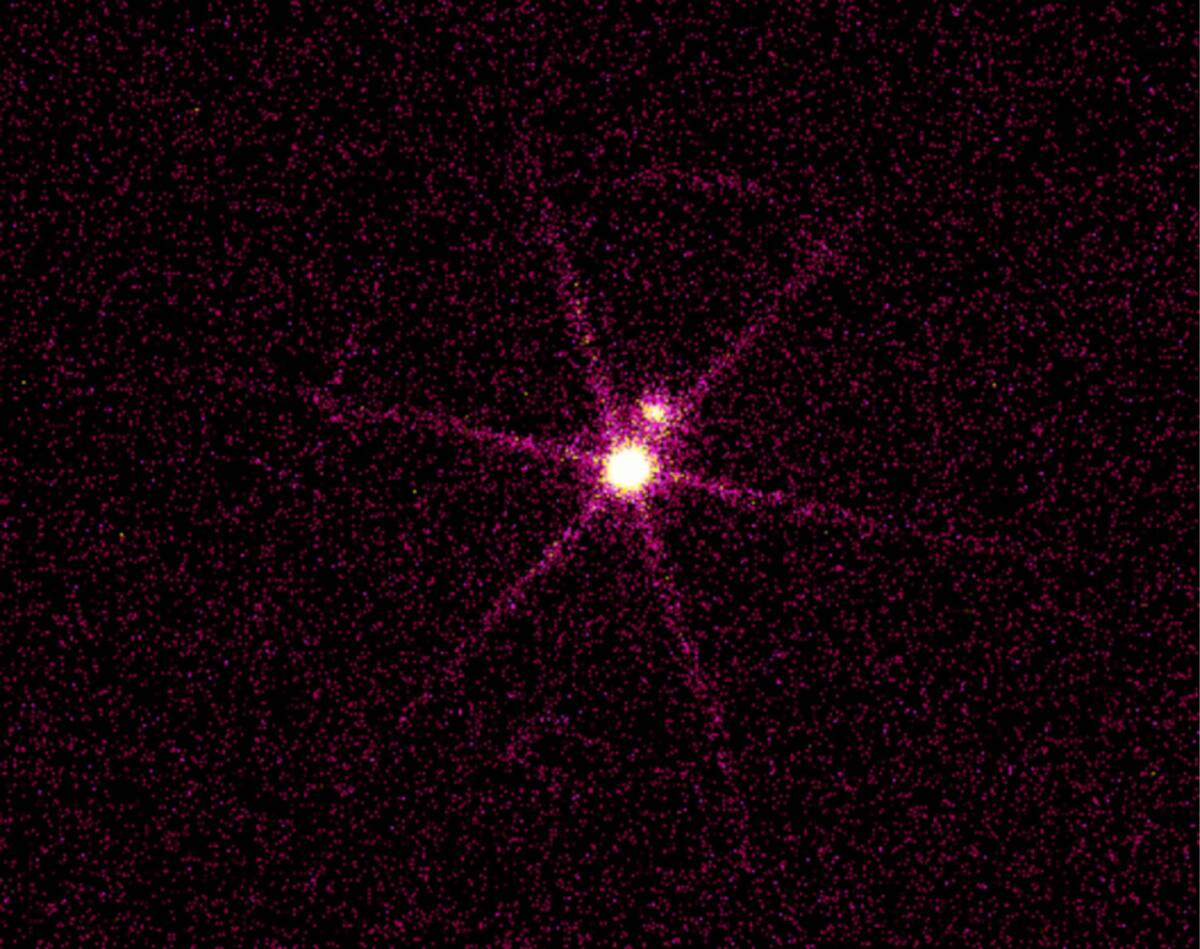 X-rays from Sirius B, 6 October 2000.