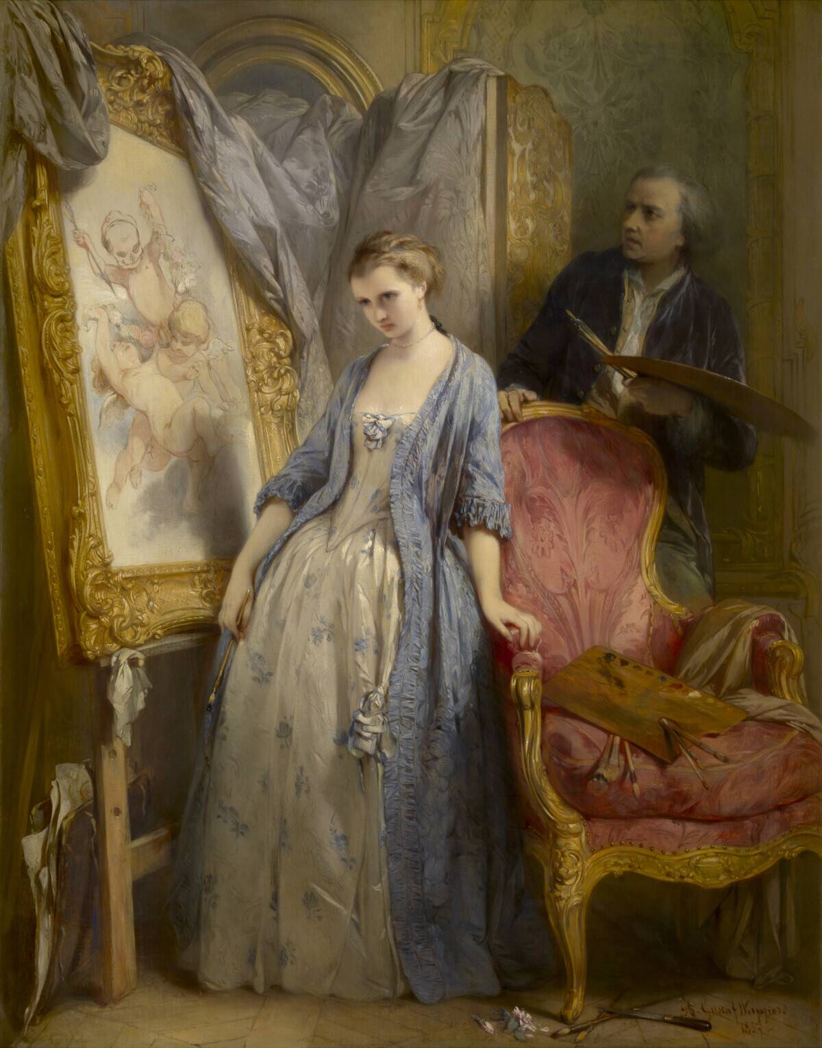 Young Artist Daydreaming