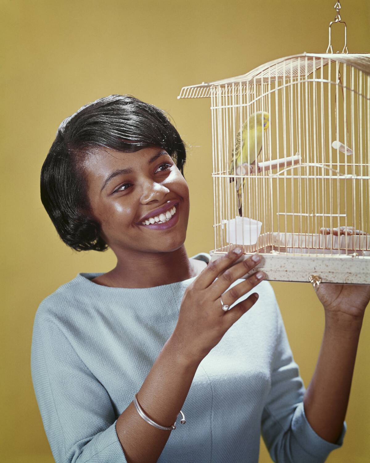 1960s SMILING AFRICAN...