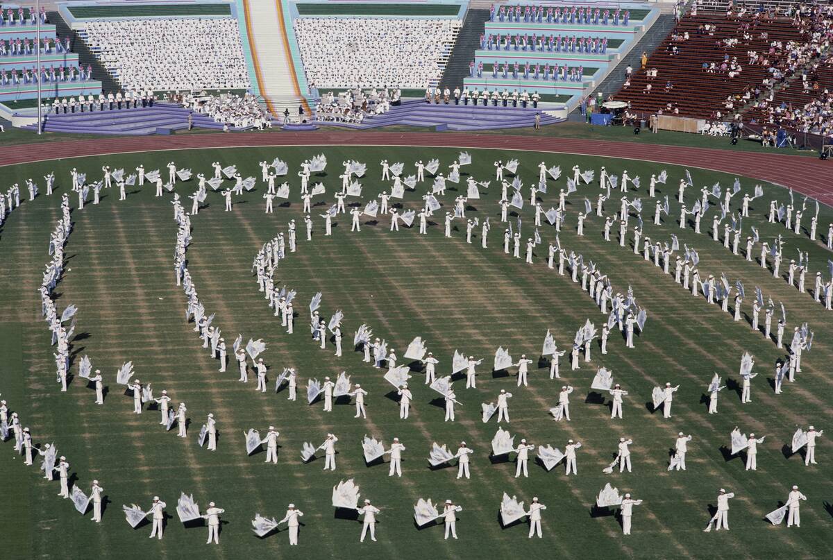 1984 Summer Olympics - Opening Ceremony Rehearsal