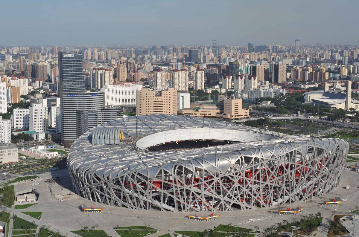 Aerial Views Of Beijing 2008 Olympic Venues