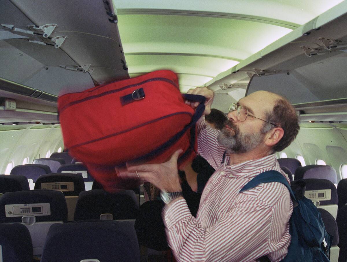 Airline Traveler Lance Matneson Board Airline