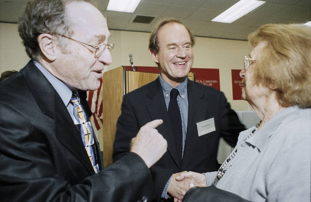 Alan Dershowitz And David Boies