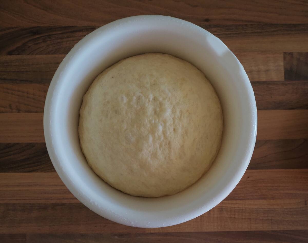 Baking with yeast dough