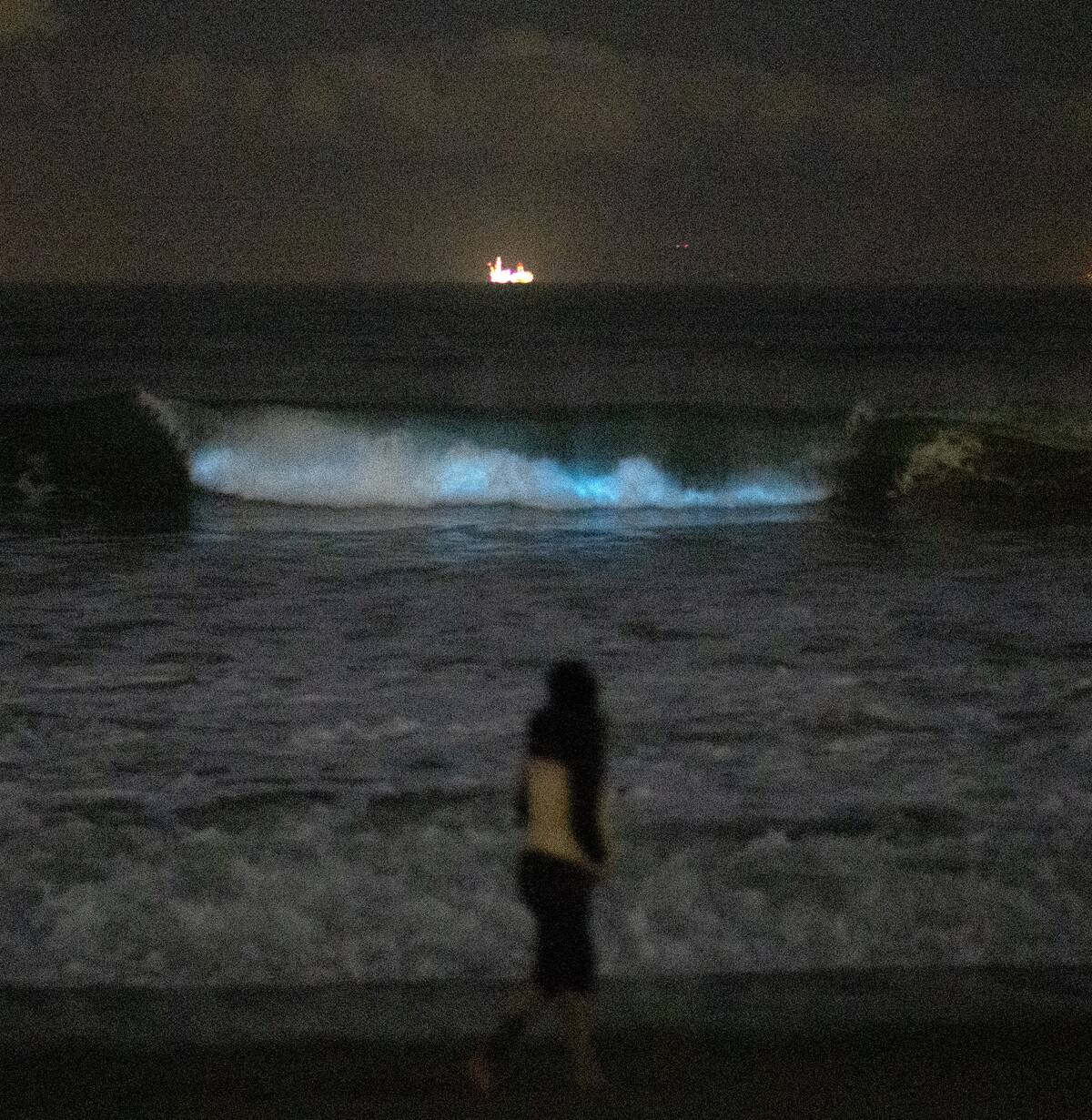 Bioluminescent waves are crashing again along Orange County beaches.