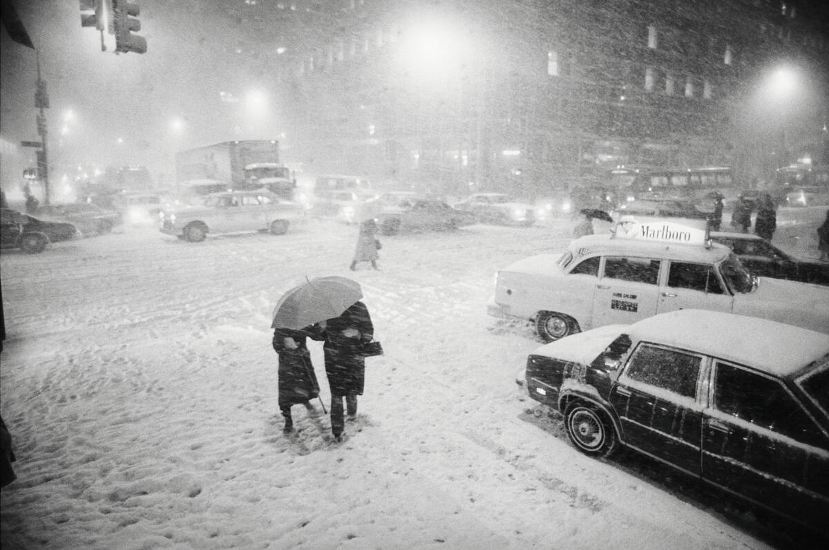 Blizzard in New York City