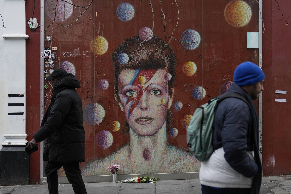 BRITAIN-ENTERTAINMENT-MUSIC-BOWIE-ANNIVERSARY