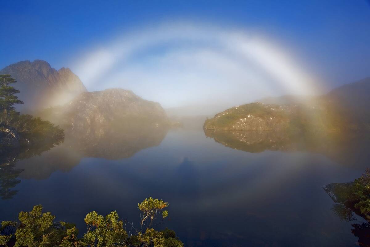 Brocken spectre brocken bow or mountain spectre