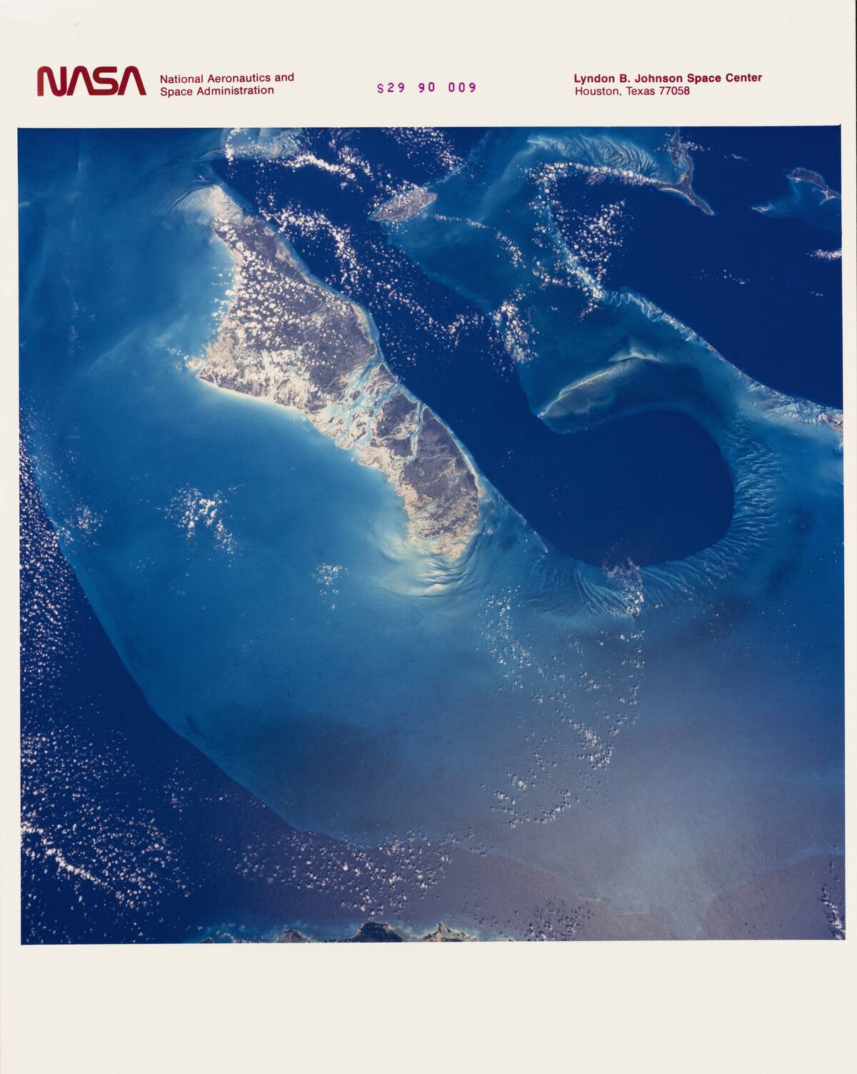 Earth Observations, NASA Mission STS-29