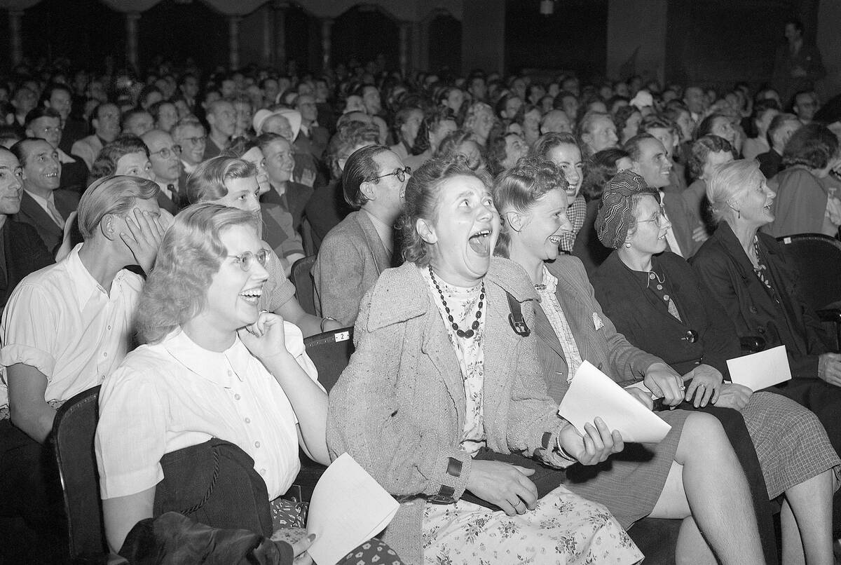 German Audience Laugh at the Great Dictator