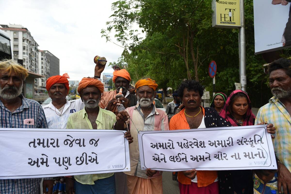 INDIA-CRIME-LYNCHING-PROTEST