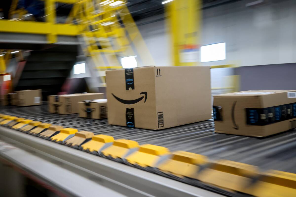 Inside An Amazon Fulfillment Center On Cyber Monday