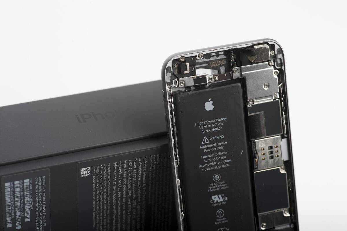 Inside An Apple Inc. iPhone 6 Smartphone