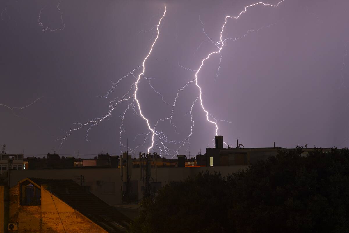 Lightning In Novi Sad
