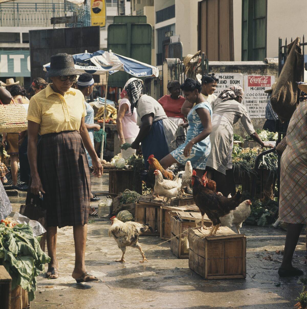 Market In Guadeloupe