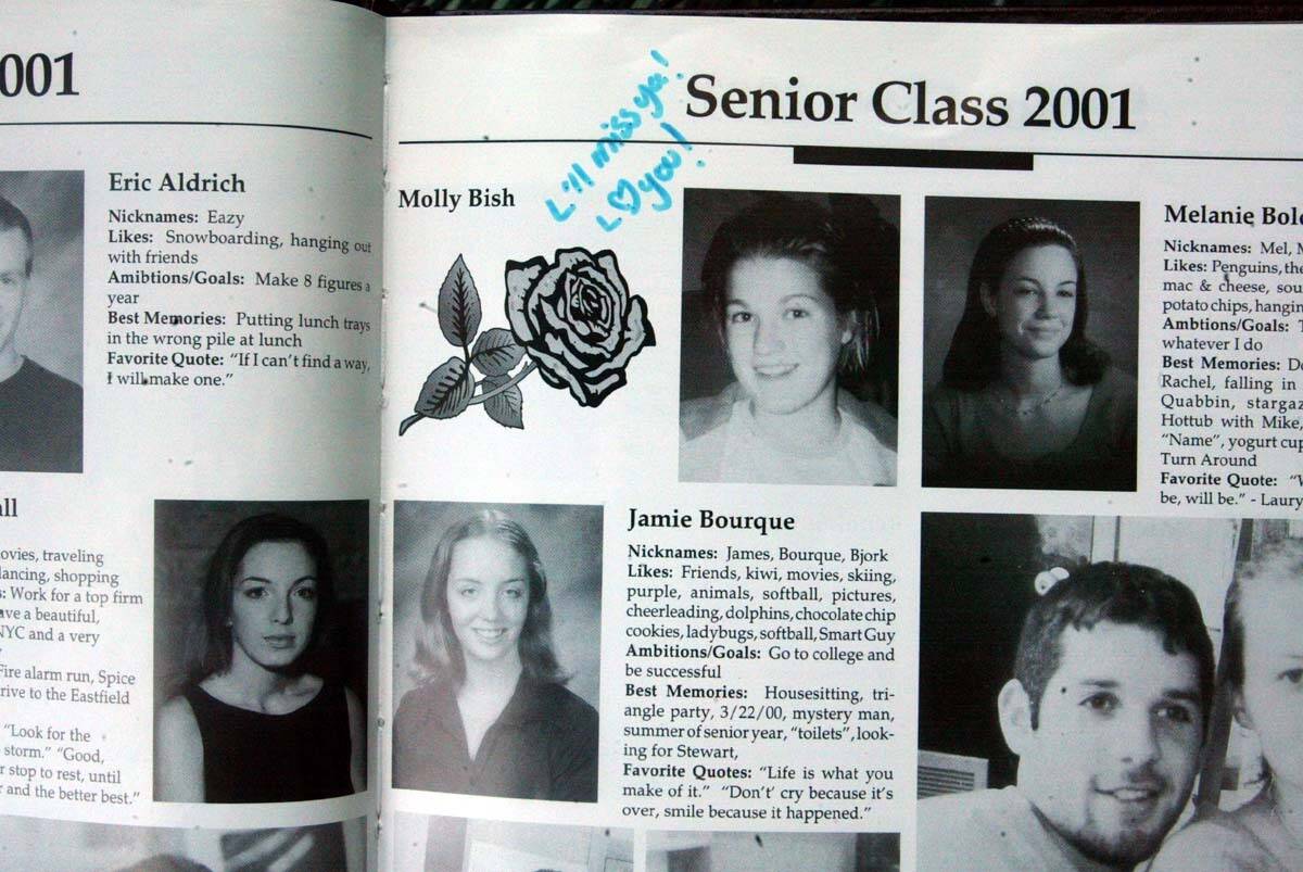 Molly Bish's Yearbook