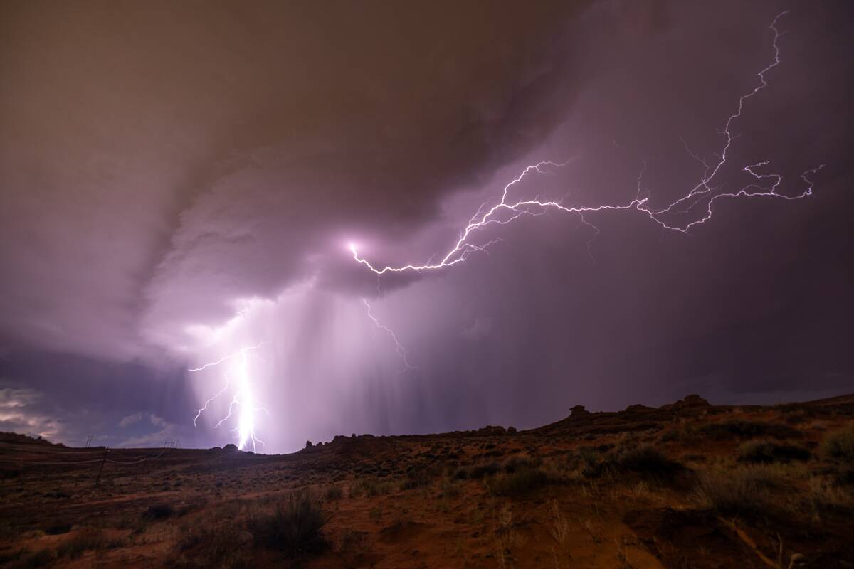 Monsoon Season In Arizona and Utah