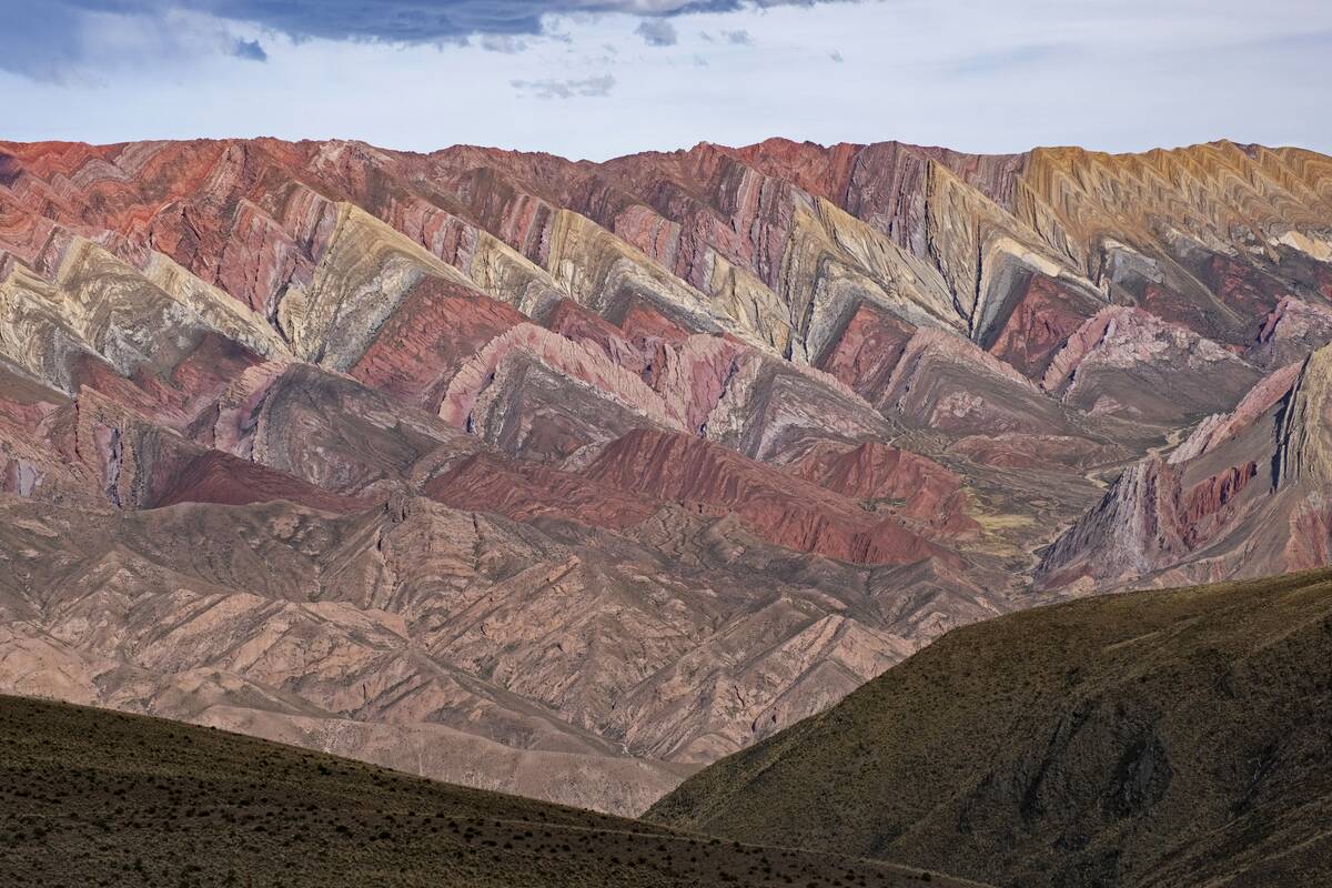 Mountain range Serranía de Hornocal